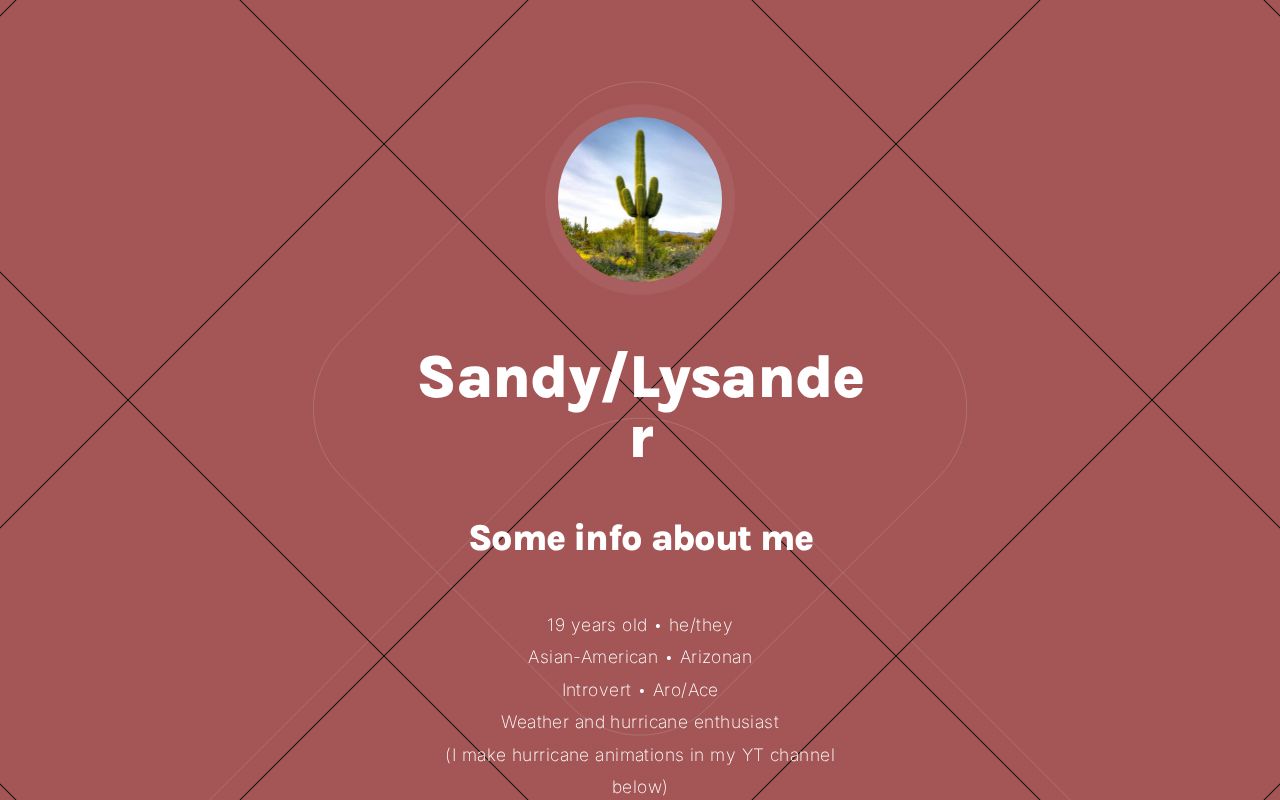 Sandy's carrd